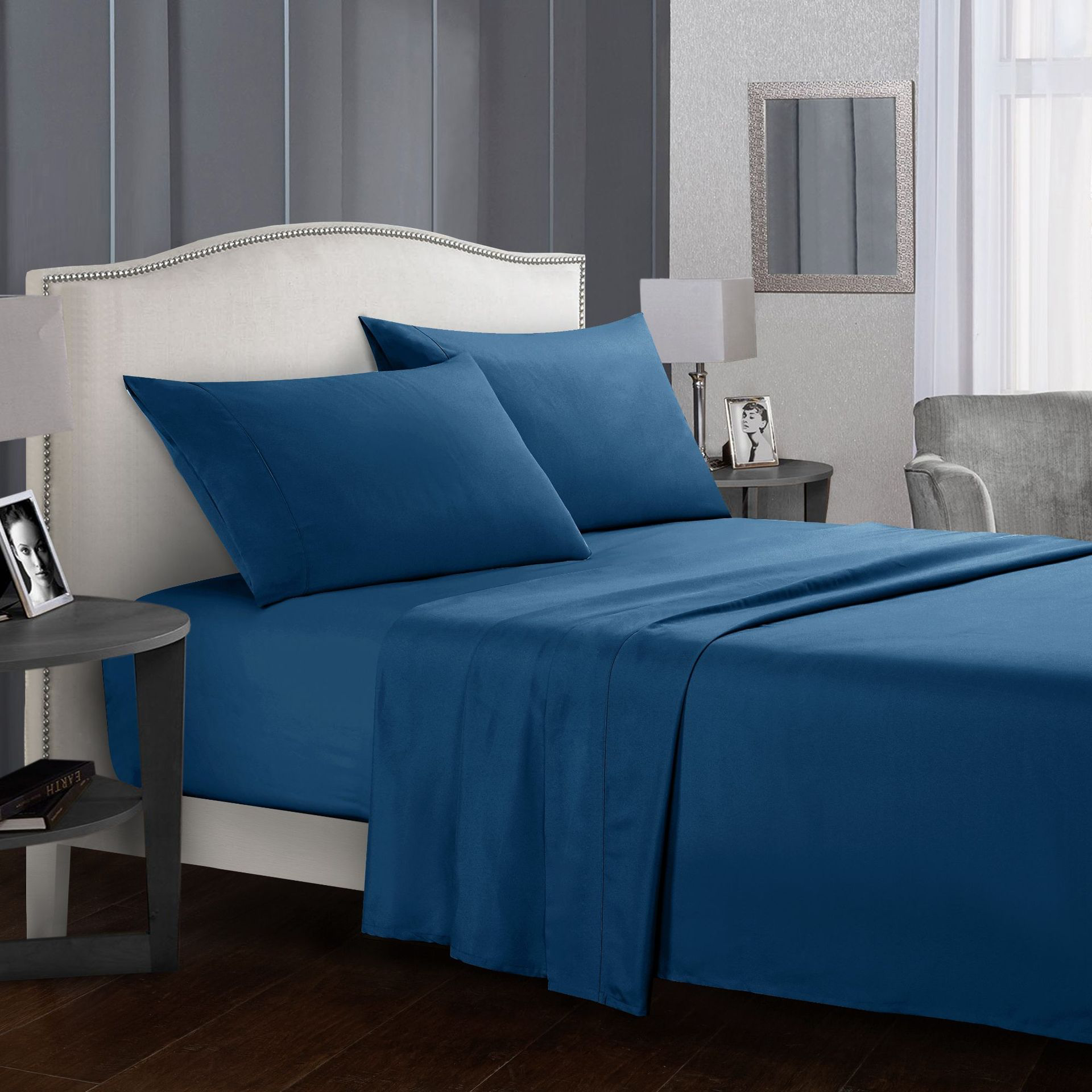 Premium soft-weave bed sheet set