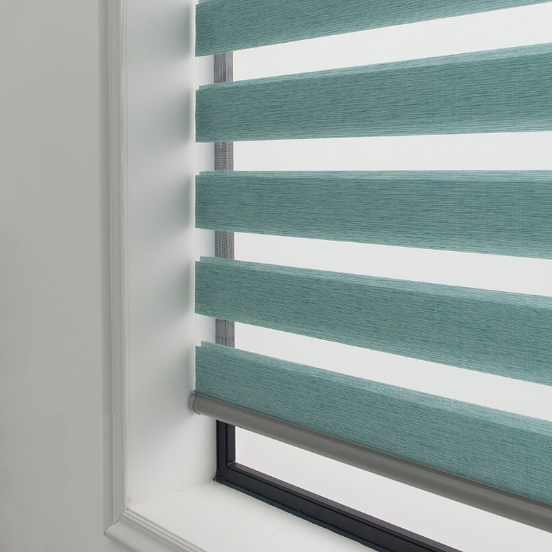 Soft Gauze Rolling Zebra Curtain