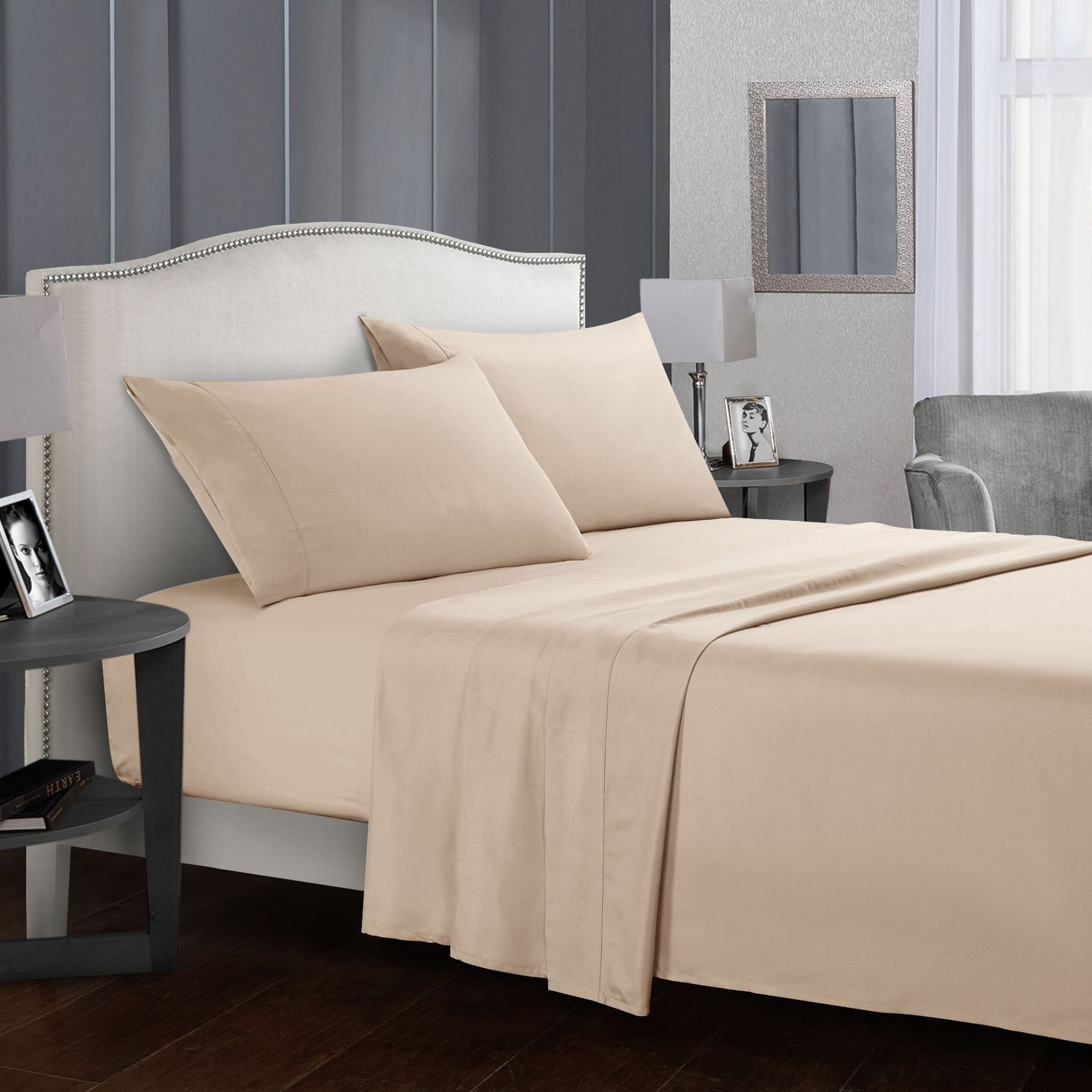 Premium soft-weave bed sheet set