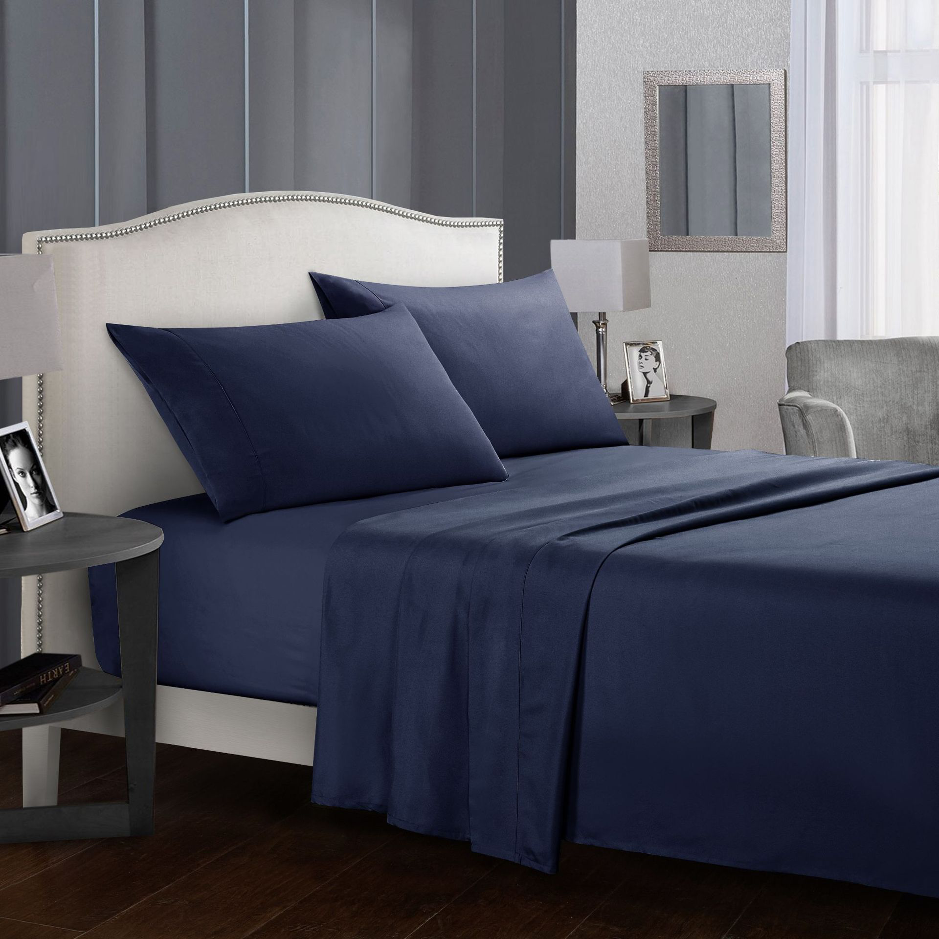 Premium soft-weave bed sheet set