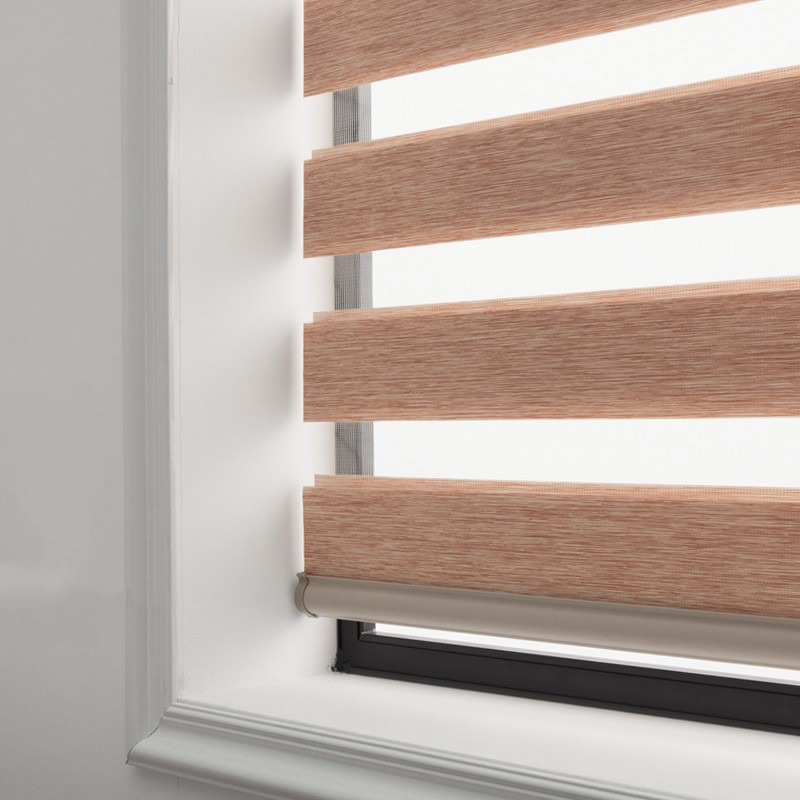 Soft Gauze Rolling Zebra Curtain