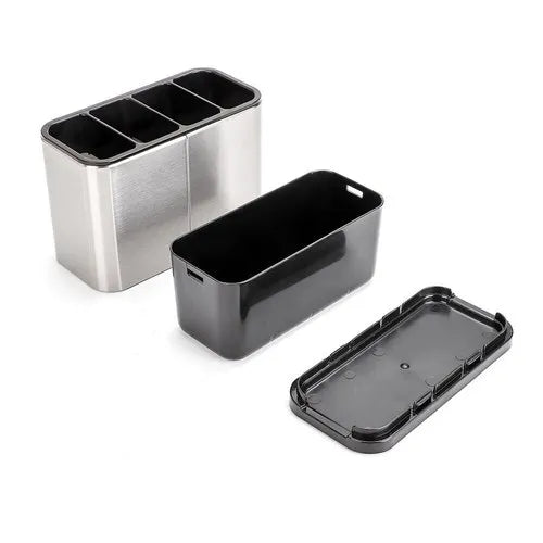 Stainless Steel Cutlery Holder — Modern, Hygienic & Space-Saving