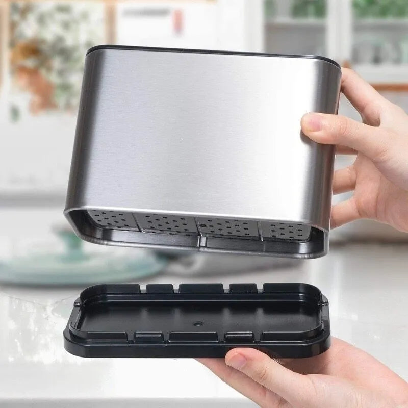 Stainless Steel Cutlery Holder — Modern, Hygienic & Space-Saving